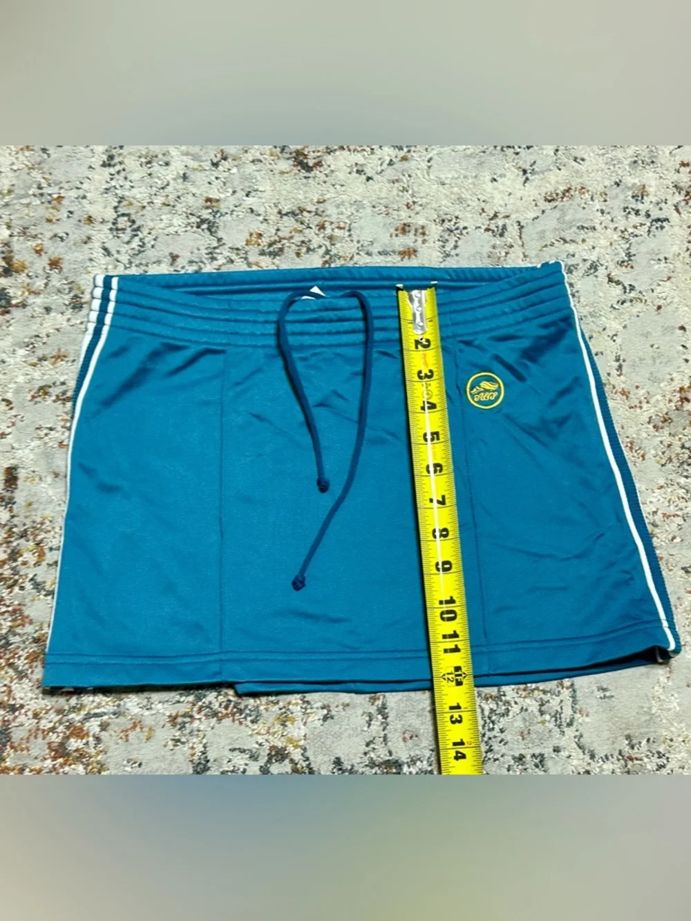 Vintage Abercrombie & Fitch mini skirt size Small blue